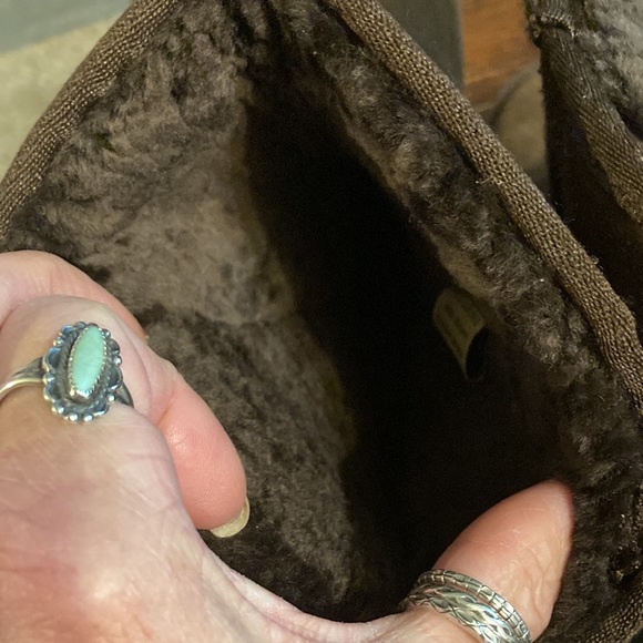 RJS Fuzzie genuine sheepskin leather boots size 6 - Picture 7 of 8